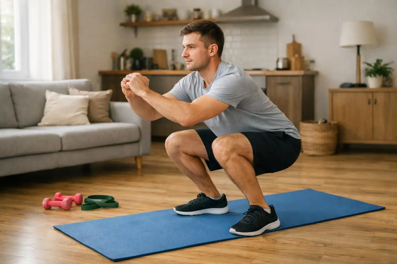 Kućni trening za početnike: jednostavan plan za celo telo (bez opreme ili sa minimalnom opremom)
